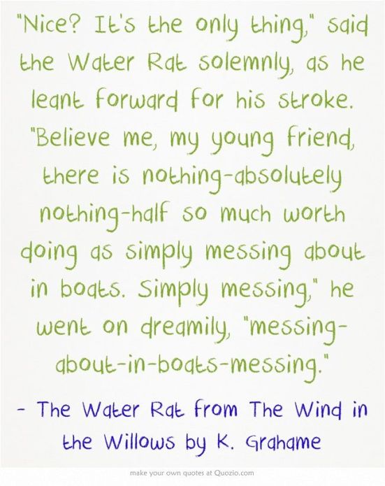 Water Rat from Wind in the Willows