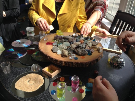 Rocks and light in Lindsay