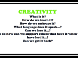 The Curiosity Creativity Connection: Reflections on the Motivation to&nbsp;Learn