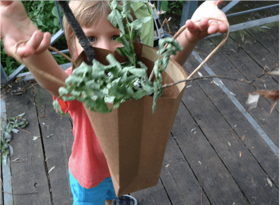 A child from Acorn School