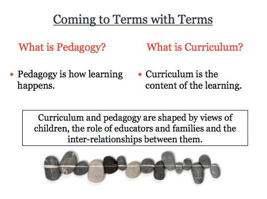 What is Pedagogy What is Curriculum