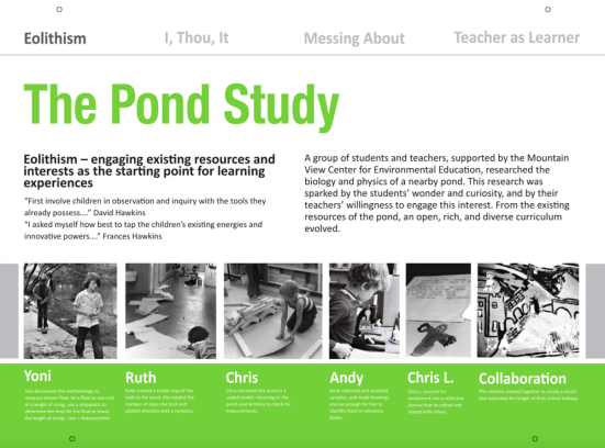 The Pond Study