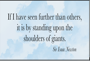 Standing upon the Shoulders of Giants