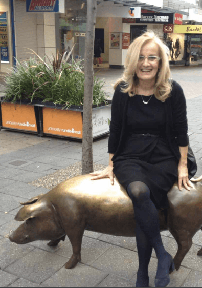 Carla Rinaldi at the Rundle Mall