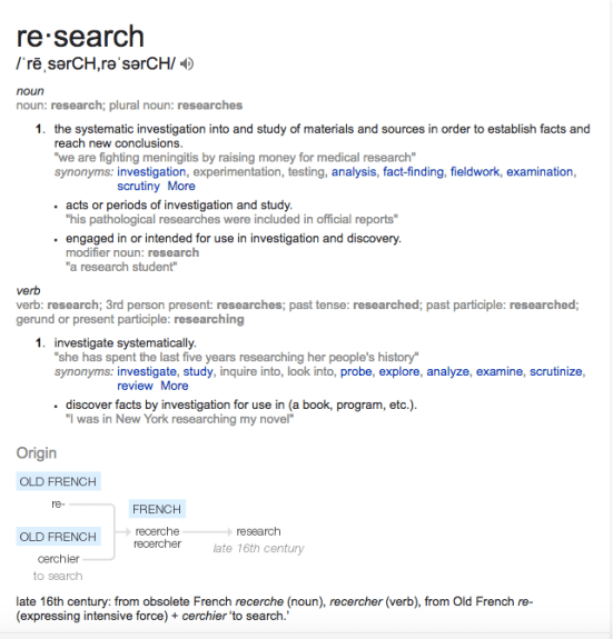 Re-Search