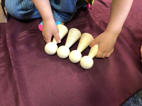 Lining up the people