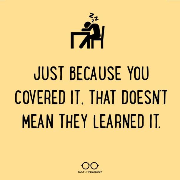 Just Because You Covered It.